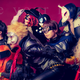 Cosplay by ジョーカー/六坊, スカル/べぇた, パンサー/モコ, クイーン/蓮, ナビ/やよい& ノアール/もとこ| Photo by 市子さん
